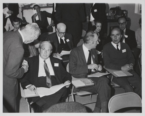 Leo Szilard at Salk Institute Fellows Meeting - 15