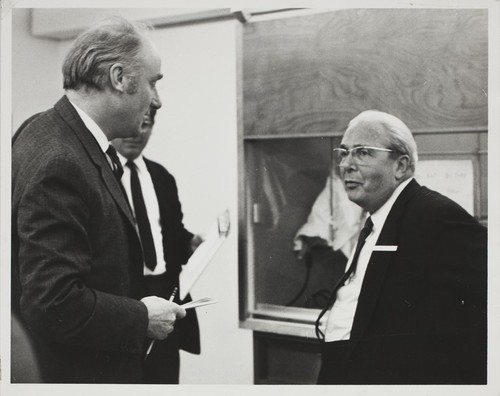 Leo Szilard at Salk Institute Fellows Meeting - 17