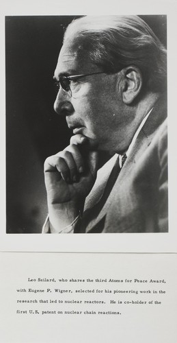 Leo Szilard at Atoms for Peace Award - 1