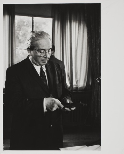 Leo Szilard with Atoms for Peace Award - 2