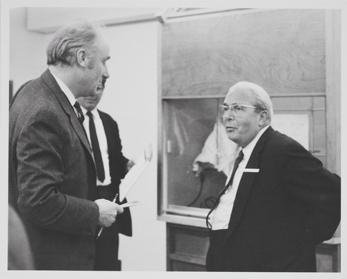 Leo Szilard at Salk Institute Fellows Meeting - 6