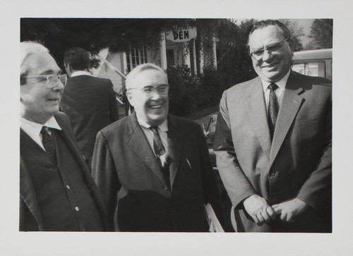 Leo Szilard and others, Pugwash Meeting. Stowe, Vermont - 2