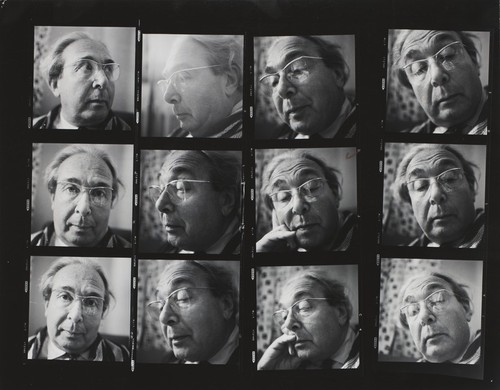 Leo Szilard at Memorial Hospital, New York: proof sheet - 8