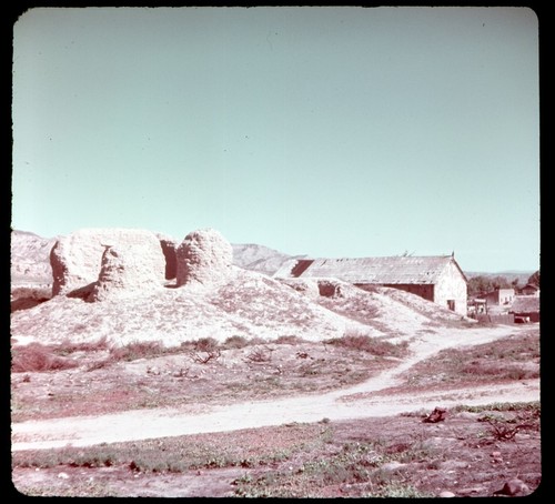 Mission El Rosario ruins