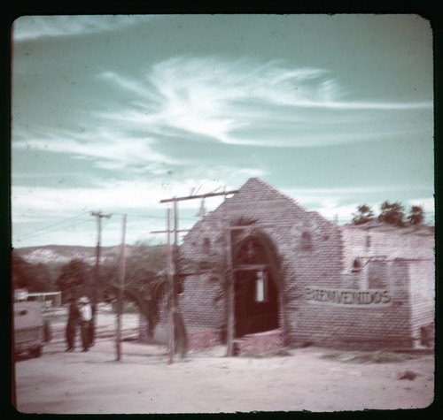 Mission Santiago site, new church under construction