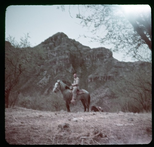 Glenn Oster on trail to Guadalupe