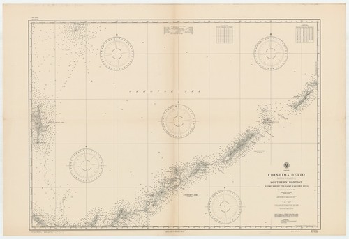 Japan : Chishima Retto (Kuril Islands) southern portion : Shimushiru To to Kunashiri Jima