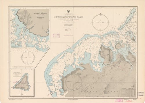 North Pacific Ocean : Caroline Islands (Karorin Shoto) : Senyavin Islands : north coast of Ponape Island : Ponape Harbor to Tauak Passage (Tauaku Suido)