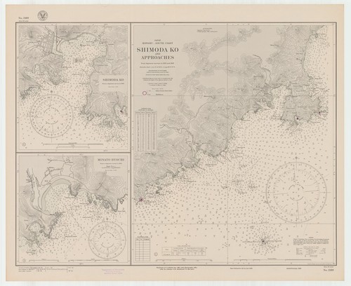 Japan : Honshu-south coast : Shimoda Ko and approaches