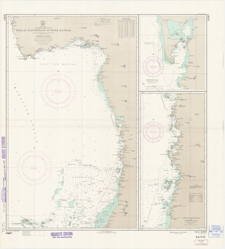 Indonesia : Celebes-west coast : Poelau Kapoposang to Hoek Mandar