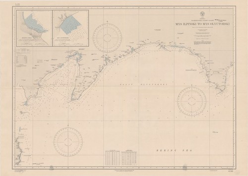 Asia : Siberia : Kamchatka-east coast : Mys Ilpinski to Mys Olyutorski