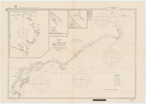 Bering Sea : Cape Nachikinskii to Anaduirskii Bay