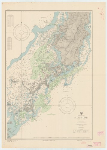 North Pacific Ocean : West Caroline Islands : Palau Islands (central part)