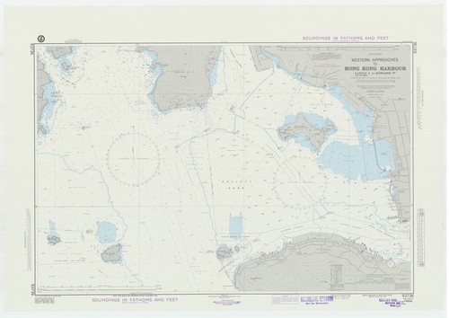 South China Sea : western approaches to Hong Kong Harbour : Lantau I. (Tai Yue Shan) to Kowloon Pt