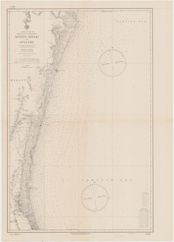 Asia : Sakhalin Island : Karafuto-east coast : Noteto Misaki to Otasamu