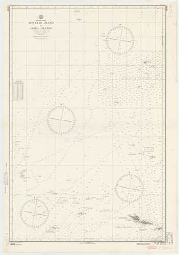 Pacific Ocean : Howland Island to Samoa Islands