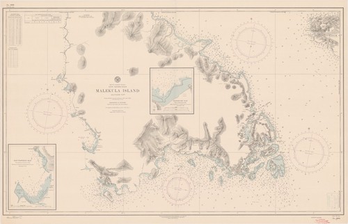 South Pacific Ocean : New Hebrides : Malekula Island : southern part