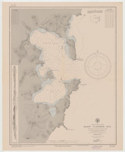 Asia : southeast coast of Siberia : Saint Vladimir Bay