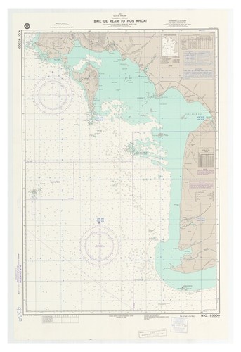 Asia : Gulf of Thailand : Cambodia-Vietnam : Baie de Ream to Hon Khoai