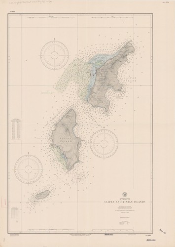 North Pacific Ocean : Marianas : Saipan and Tinian Islands