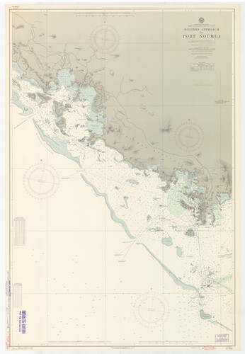 South Pacific Ocean : New Caledonia-south coast : western approach to Port Noumea