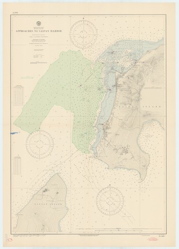 North Pacific Ocean : Marianas : approaches to Saipan Harbor