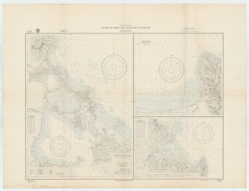 Asia : Sakhalin Island : plans on the east coast of Karafuto