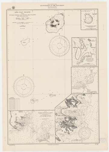 South Pacific Ocean : anchorages in the Fiji Group