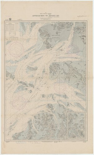 Asia : west coast of Chosen (Korea) : approaches to Jinsen Ko (Chemulpo anchorage)