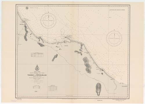 Gulf of Siam : Malay Peninsula-east coast : Takbai to Songkhlar