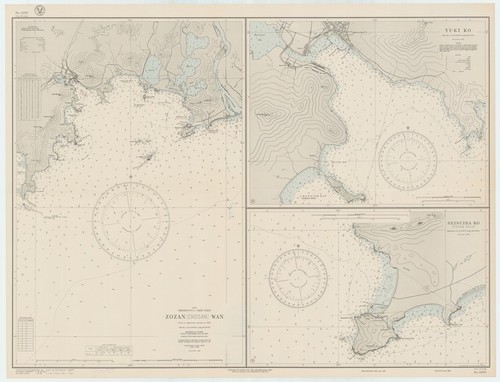 Asia : Chosen (Korea)-east coast : Zozan (Chosan) Wan