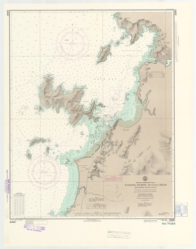 Borneo-northwest coast : Tanjong Dumpil to Gaya Head including Pulau ...