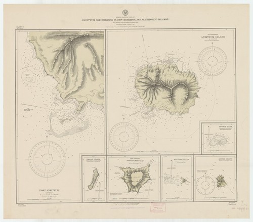 South Pacific Ocean : Aneityum and Erronan Is. (New Hebrides) and neighboring islands