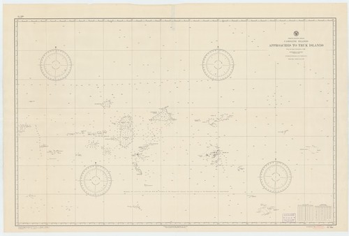 North Pacific Ocean : Caroline Islands : approaches to Truk Islands