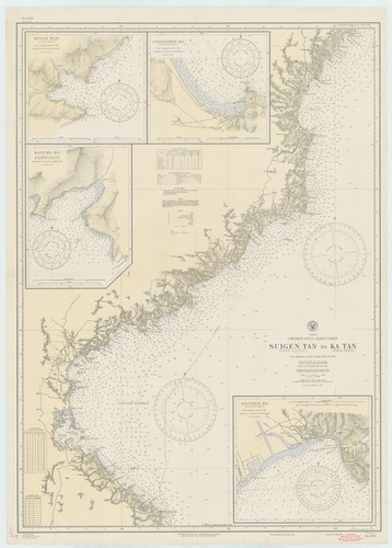 Asia : Chosen (Korea)-east coast : Suigen Tan (Suon Kutchi) to Ka Tan (Kokko Kutchi)