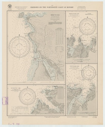 Japan : harbors on the northwest coast of Honshu