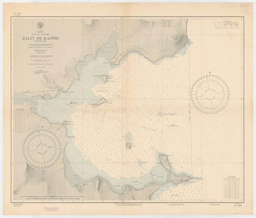 Asia : Siberia : Gulf of Tartary : Zaliv de Kastri (Castries Bay)