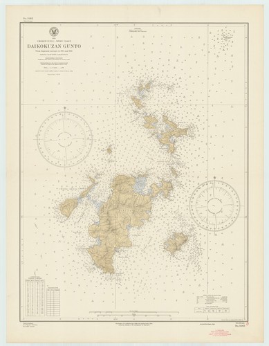 Asia : Chosen (Korea)-west coast : Daikokuzan Gunto