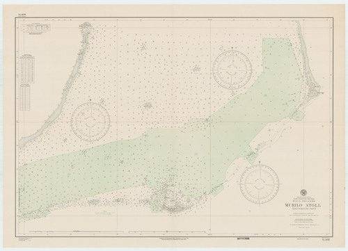 North Pacific Ocean : East Caroline Islands : Hall Islands : Murilo Atoll (southeastern part)