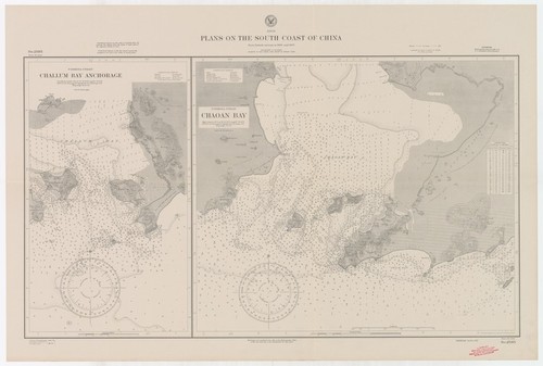 Asia : plans on the south coast of China