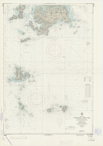 Asia : Formosa Strait : P'eng-Hu Lieh-Tao (Pescadores)-southeastern part