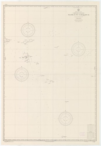 North Pacific Ocean : Caroline Islands : Ngatik Is. To Namonuito (Onon) Is