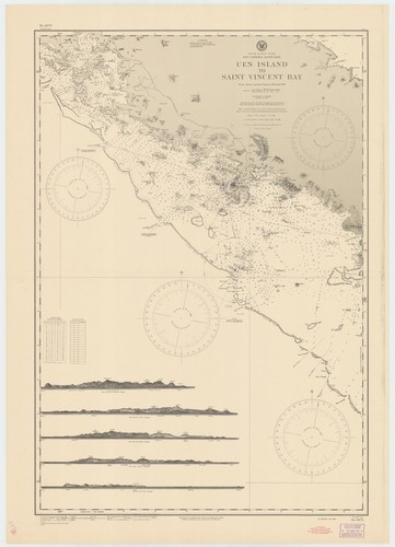 South Pacific Ocean : New Caledonia-south coast : Uen Island to Saint Vincent Bay