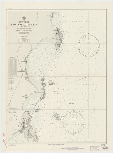 Asia : Thailand-east coast : Gulf of Thailand : Prachuap Khiri Khan and vicinity