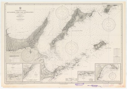 Japan : Chishima Retto (Kuril Islands) and Hokushu (Hokkaido) : Kunashiri Jima and approaches