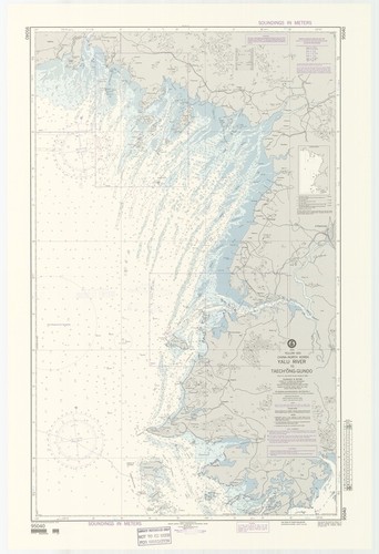 Asia : Yellow Sea : China-North Korea : Yalu River to Taech'ong-Gundo