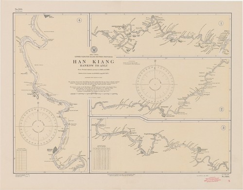 Asia : China : Upper Yangtze Kiang-Hupeh Province : Han Kiang : Hankow to Anlu