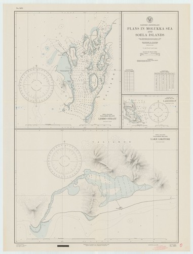 Eastern Archipelago : plans in Molukka Sea and Soela Islands