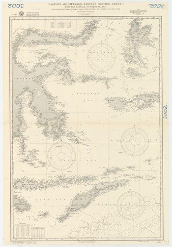 Eastern archipelago-eastern portion-sheet I : Molukka Passage to Timor Island including Molukka and Timor Seas with portions of Flores and Banda Seas