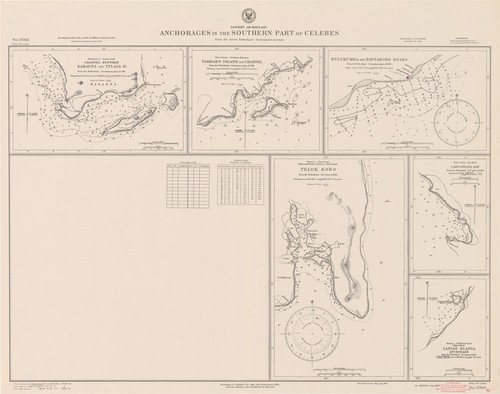 Eastern Archipelago : anchorages in the southern part of Celebes